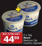 Stork Medium Fat Country Spread-2 x 1kg