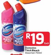Domestos Thick Bleach Assorted-750ml