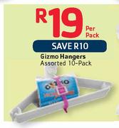 Gizmo Hangers Assorted-10 Pack