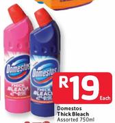Domestos Thick Bleach Assorted-750ml Each