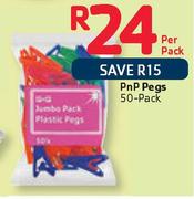PnP Pegs 50 Pack