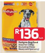 Pedigree Dog Food Assorted- 7/8kg Each