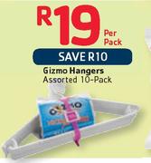 Gizmo Hangers Assorted- 10 Pack