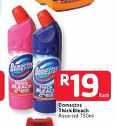 Domestos Thick Bleach-750ml Each 