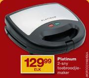Platinum 2-Sny Toebroodjemaker