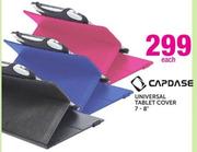Capdase Universal Tablet Cover 7-8"-Each