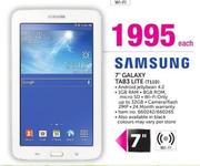 Samsung 7" Galaxy Tab3 LITE T110