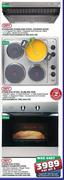 Defy Cooker Hood-600mm,Slimline Hob-595mm,Under Counter Oven-595mm