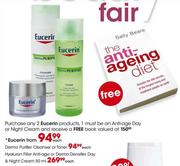 Eucerin Dermo Purifier Cleanser Or Toner-Each