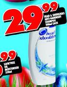 Head & Shoulders Anti-Dandruff Shampoo-200ml Each