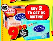 Lit-Let Soft & Dry Maxi Pads-8's/10's