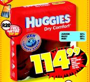 Huggies Dry Comfort Jumbo Disposable Nappies Junior-68's Per Pack