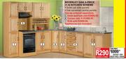 Beverley OAK 4-Piece(1-4) Kitchen Scheme