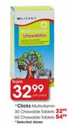 Clicks Multivitamin Chewable-30 Tablets