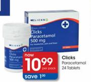 Clicks Paracetamol-24 Tablets