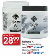 Epizone A Body Cream 500g-Each 