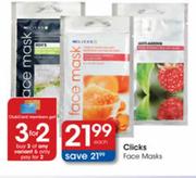 Clicks Face Masks-Each