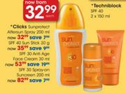 Clicks SPF 49 Sun Stick 30g-Each