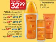 Clicks Sunprotect Aftersun Spray 200 ml-Each
