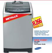 Samsung Metallic Top Loader Washing Machine-13kg  