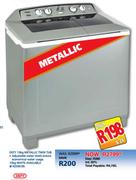 Defy Metallic Twin Tub-13kg