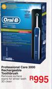 Oral-B Professional Care 3000 Rechargeable Toothbrush