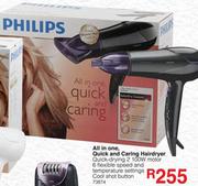Philips All in One Quick and Caring Hairdryer