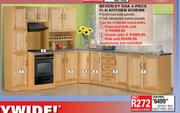 Beverley Oak 4-Piece(1-4) Kitchen Scheme