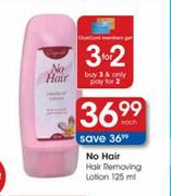 No Hair Hair Removing Lotion-125ml each