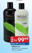 TRESemme Shampoo or Conditioner-750ml or 900ml
