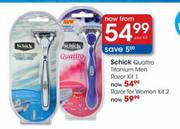 Schick Quattro Titanium Men Razor Kit 1
