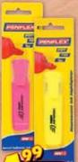 Penflex Highlighters Assorted Colours