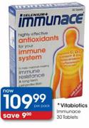 Vitabiotics Immunace-30 Tablets-Per Pack