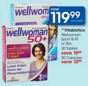 Vitabiotics Wellwoman Sport & Fit-50 + 30 Tablets-Per Pack