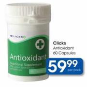 Clicks Antioxidant-60 Capsuls-Per Pack