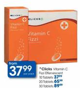 Clicks Vitamin-C Fizzi Effervescent-30 Tablets-Per Pack