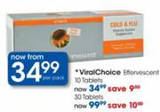 ViralChoice Effervescent-30 Tablets-Per Pack