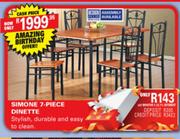 Simone 7-Piece Dinette