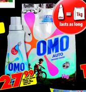 Omo Auto Washing Powder 1kg/Laundary Liquid 400ml-each