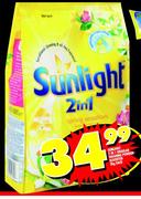 Sunlight 2 In 1 Regular Washing Powder Assorted-2kg each