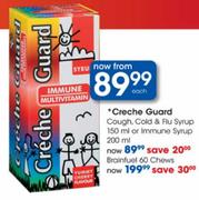 Creche Guard Brainfuel Chews-60's