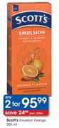 Scott's Emulsion Orange-2x200ml
