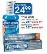  Plus White Toothpaste-100ml