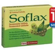 Soflax Laxative Tablets-20 Per Pack