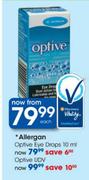 Allergan Optive Eye Drops-10ml Pack