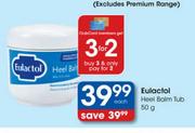 Eulactol Heel Balm Tub-50gm Pack
