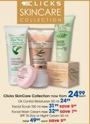 Clicks Skincare Collection Oil Control Moisturiser-50ml Each