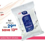 TLC Wipes-40's