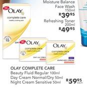 Olay Complete Care Beauty Fluid Regular-100ml Or Day Cream Normal/Dry-50ml Each