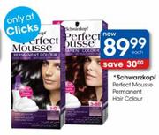 Schwarzkopf Perfect Mousse Permanent Hair Colour-Each